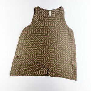 Allison Joy Evereve pattern tank blouse M